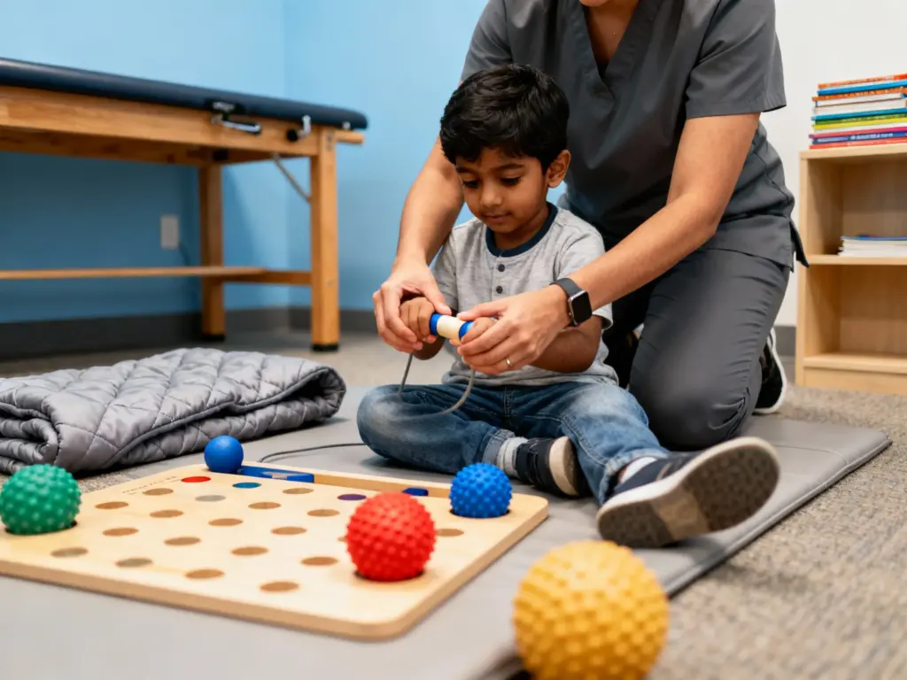 Occupational Therapy for kids in Chennai focusing on fine motor skills