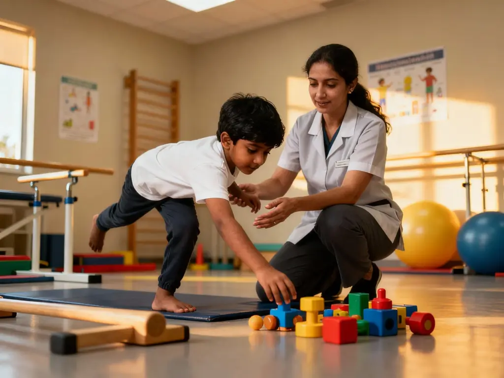 “Pediatric therapy activity at Sakura Child Therapy in Chennai”