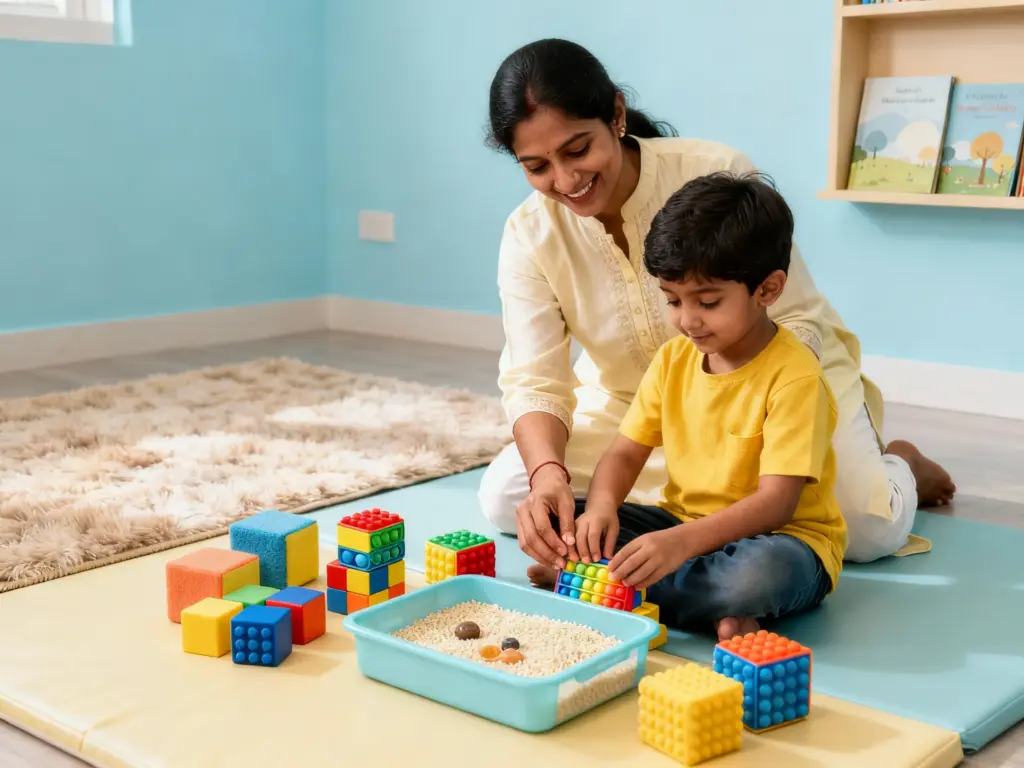 Special Education for Children in Chennai supporting learning and sensory development through guided play activities